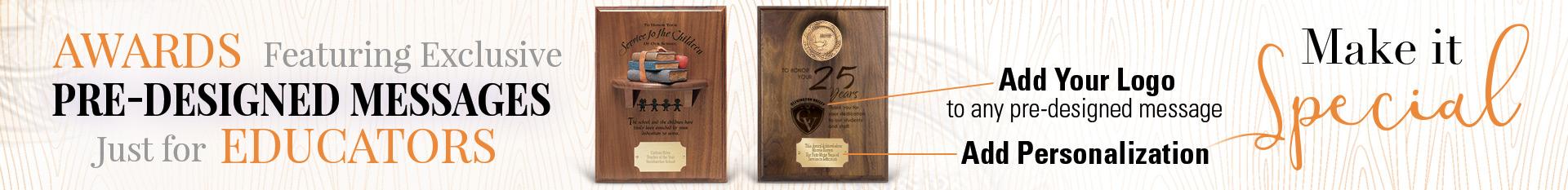 Recognition Plaques & Trophy Awards