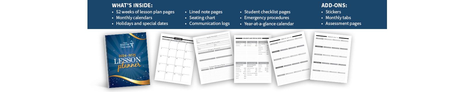 Lesson Planners