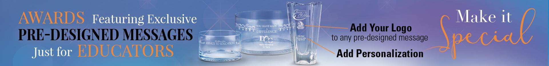 Crystal Recognition Bowls & Vases