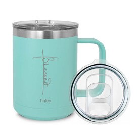 Blessed Insulated Coffee Mug Will Inspire & Motivate Your Morning