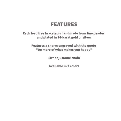 information about gold and silver bracelets