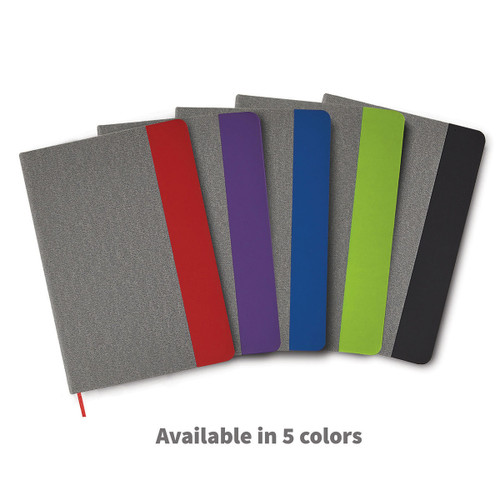 heather gray hardbound journals available in 5 colors