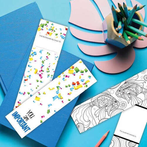you are important bookmark laying on a desk